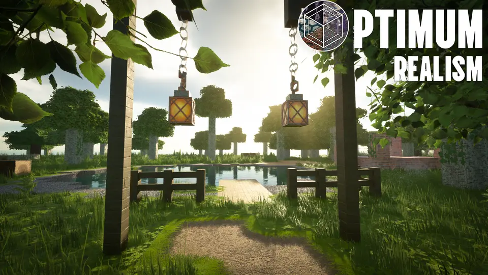 Dense realistic forest environment